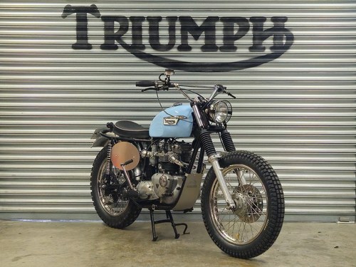 1976 Triumph Bonneville T140V "Dirt Muncher" Custom VERKAUFT
