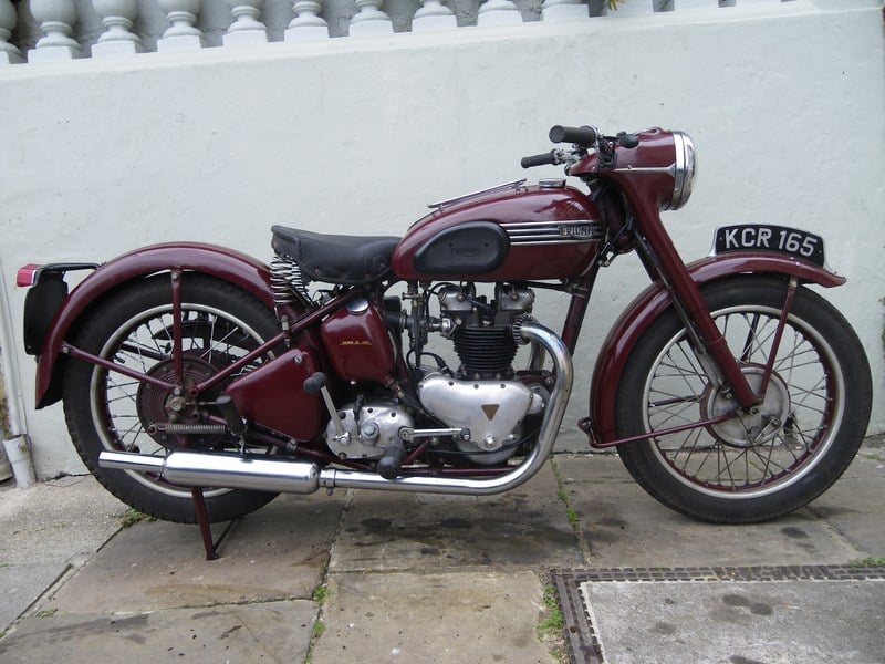1954 Triumph Speed twin - 1 1954 Triumph Speed twin - 1