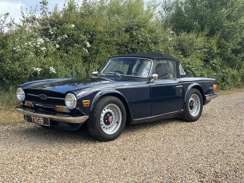 1970 TRIUMPH TR6 CP ORIGINAL UK CAR WITH OVERDRIVE VENDU