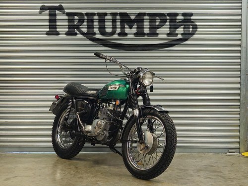 1968 Triumph Trophy T100C Competition VENDU