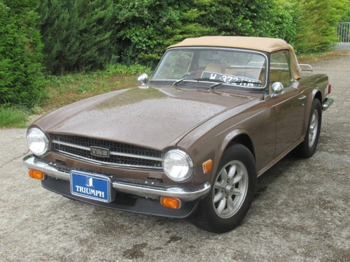 1976 TRIUMPH TR6 OVERDRIVE Te koop