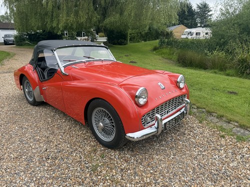 1960 Triumph TR3A VENDU