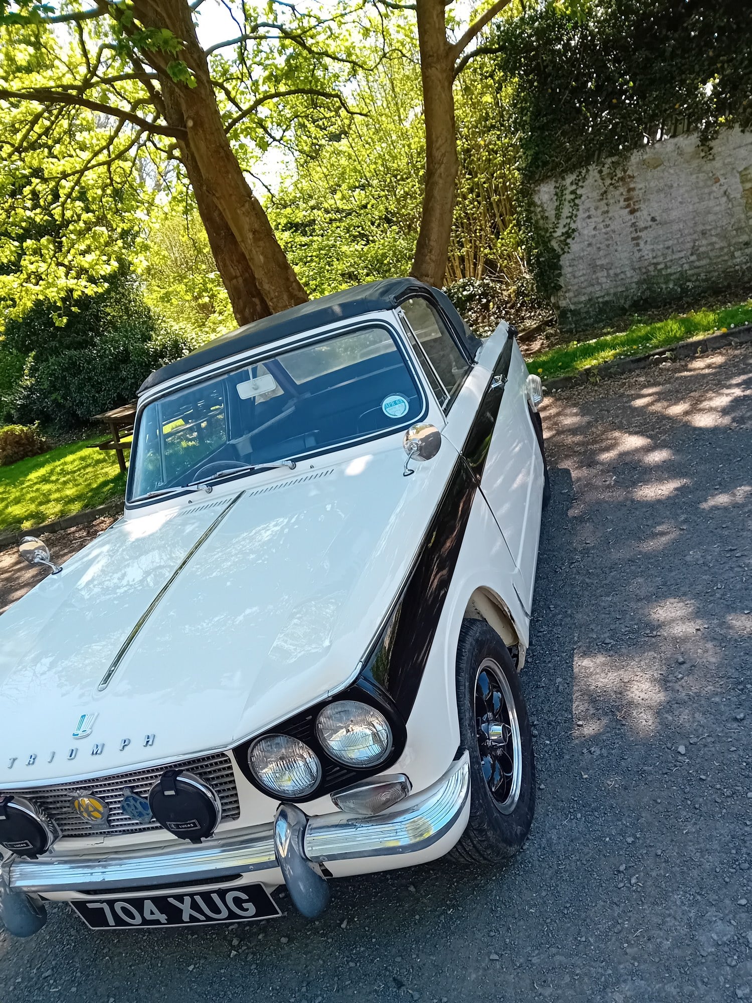 1962 Triumph Vitesse 1600 genuine CV convertible, foto 12