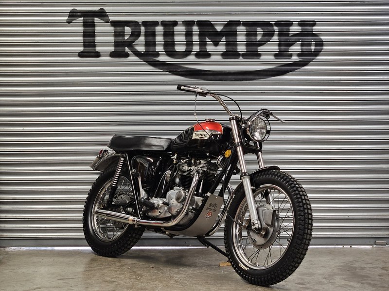 1972 Triumph Tiger TR6 Street Scrambler Custom For Sale