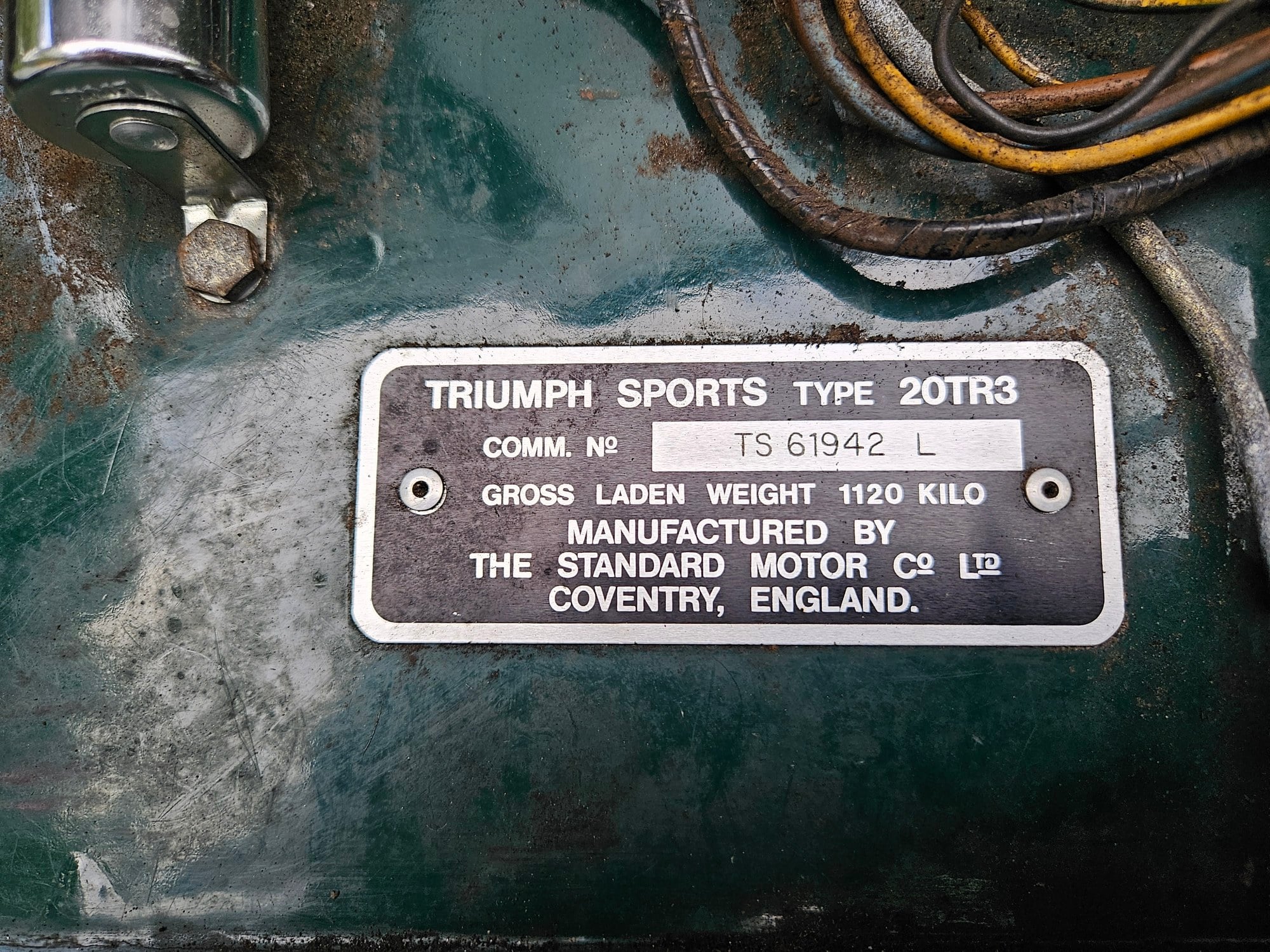 1959 Triumph TR3 TR3A (1957-62), foto 9