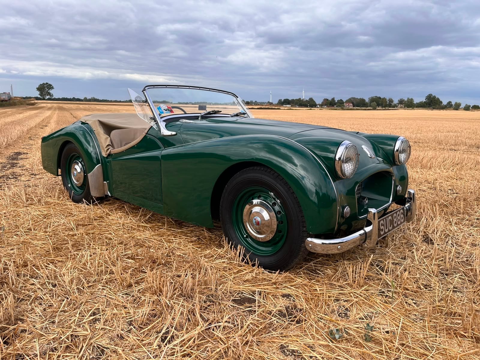 1956 TRIUMPH TR2 ORIGINAL UK CAR WITH OVERDRIVE, foto 3