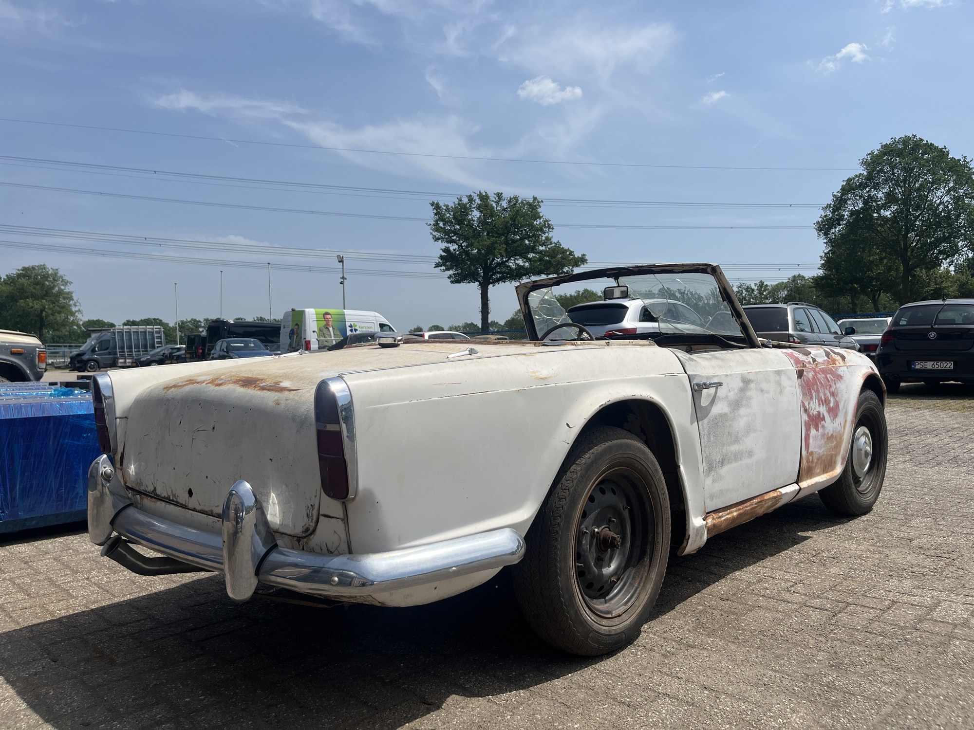 1963 Triumph TR4 with overdrive | solid project car, foto 3