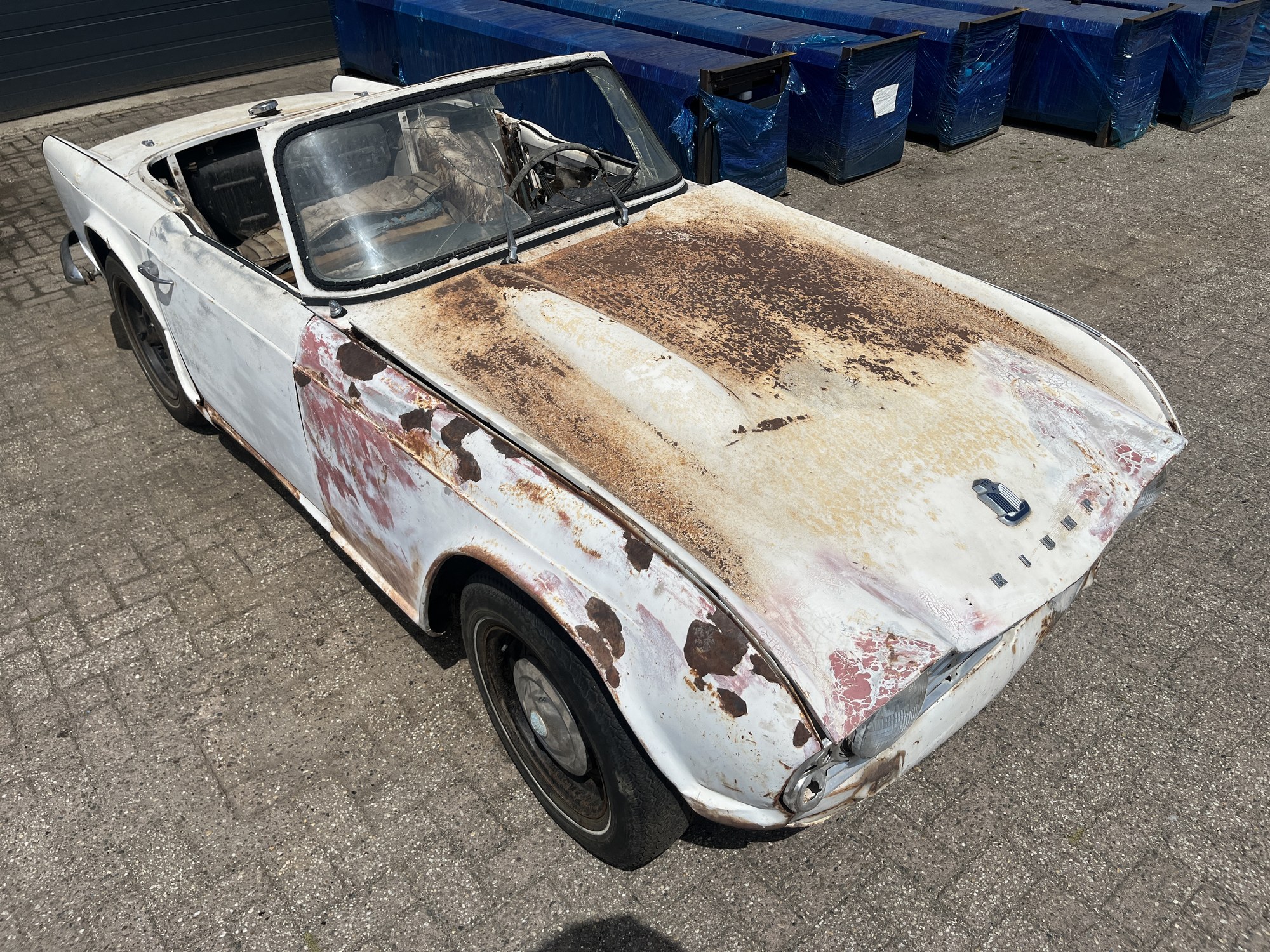 1963 Triumph TR4 with overdrive | solid project car, foto 7