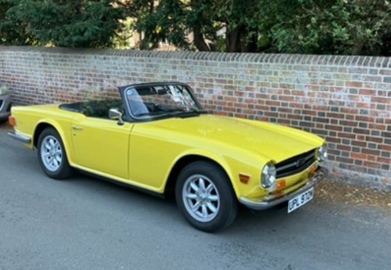 1974 Triumph TR6 - 1 1974 Triumph TR6 - 1