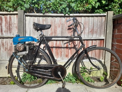 1953 Trojan MiniMotor49cc Fitted To Raleigh bicycle from new For Sale