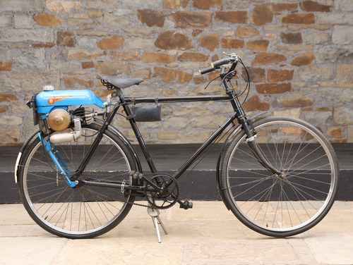 Lot 123 - c.1950 Gent's Bicycle & 50cc Trojan Mini-Motor For Sale by Auction