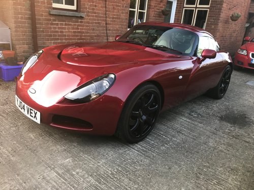 2004 TVR T350t in nightfire red For Sale