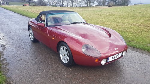 1995 TVR Griffith 500 Ruby Red, Powers overhaul, Nitrons, VENDUTO