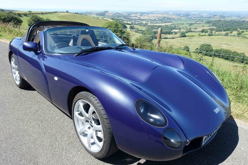 1 Owner 2007 MK3 TVR Tuscan Space Blue 27 For Sale