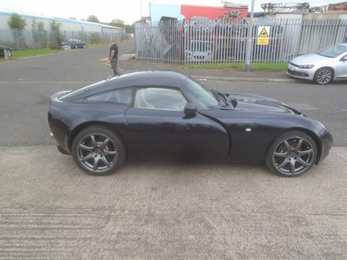 2004 TVR T350C ROLL ROYCE BLACK SAPPHIRE WITH BLUE AND CREAM In vendita