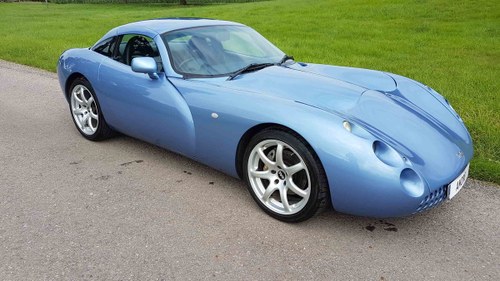2001 Special! Paris Blue Powers 4.3 Mk1 TVR Tuscan Only 34k miles In vendita