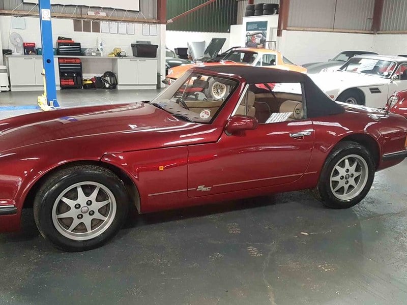 Sold - TVR S3 Mica Red only 38k original miles