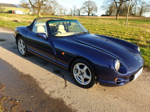 1998 TVR 4.0 Chimaera Porsche Blue Magnolia Trim PS SOLD