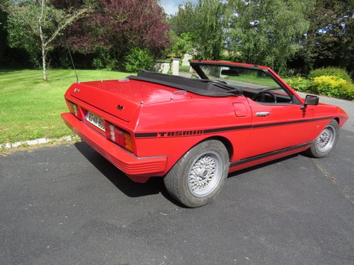 1983 TVR Tasmin Red Convertable For Sale