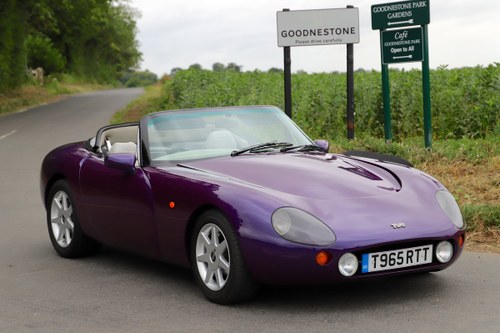 TVR Griffith 500, 1999. Stunning in Paradise Purple. For Sale