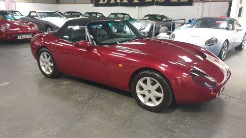 1996 TVR Griffith 5L Ruby Mica Red Only 28k Miles 2 Owners In vendita