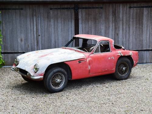 1963 TVR Grantura MkIII project. Perfect base for a racecar. SOLD