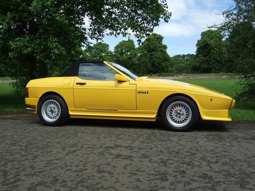 TVR 350i in Imperial Yellow (1989) In vendita