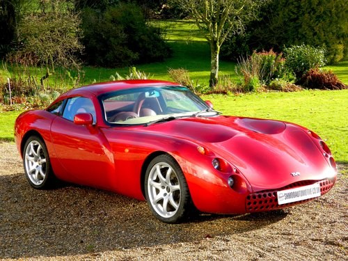 2000  - NOW SOLD TVR TUSCAN FACTORY RED ROSE - Stunning colour! In vendita