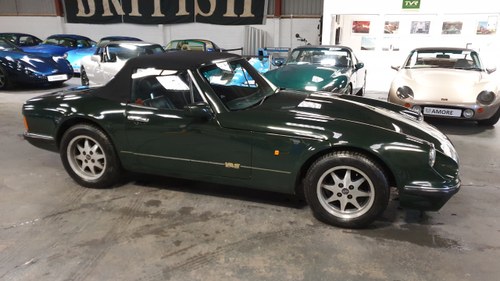1991 Sold TVR V8S Cooper Green with 72k Miles VERKAUFT