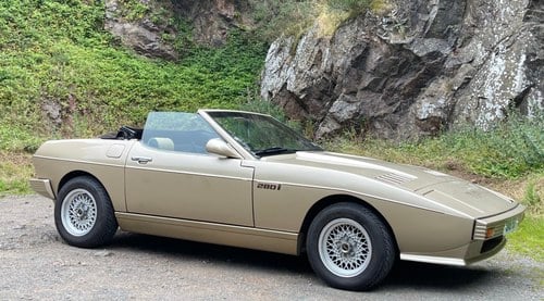 1983 TVR 280i Tasmin Wedge Ford V6 Convertible 45k Miles VERKAUFT