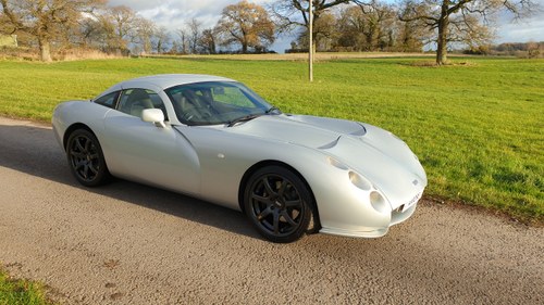 Superb TVR Tuscan MK1 4.3 (Powers MBE) Astral Silver 2001 SOLD