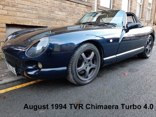 August 1994 TVR Chimaera Turbo 4.0 In vendita