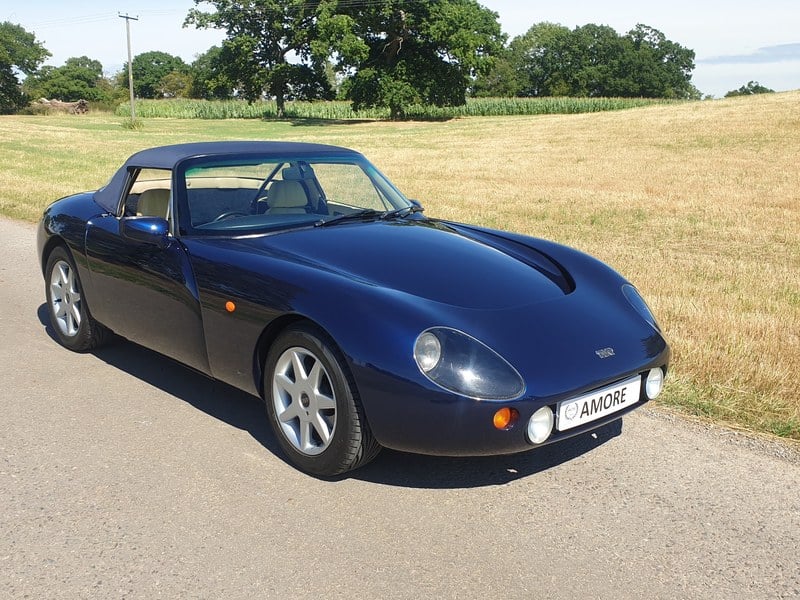 Sold - TVR Griffith 500 49k Miles Sapphire Blue