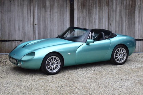 1993 TVR Griffith 430 (LHD) in Ocean Haze For Sale