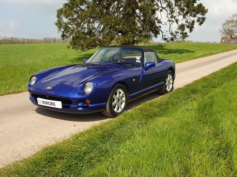 Sold TVR Chimaera 4.5 1999 Azure Blue Pearl