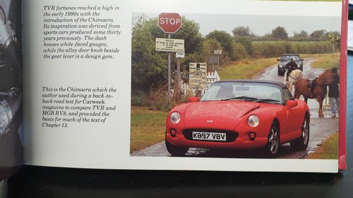 Sold -TVR Chimaera 4.3 Factory Press Car 1993. SOLD