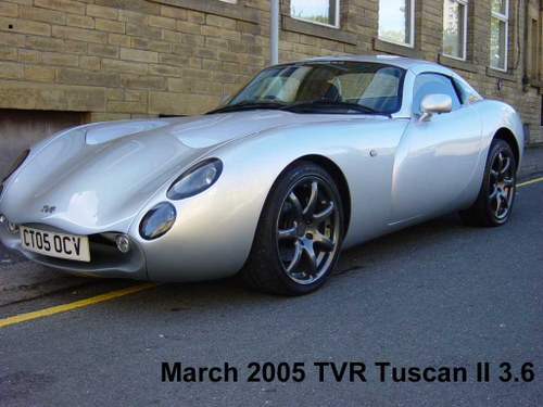 March 2005 TVR Tuscan II 3.6 For Sale