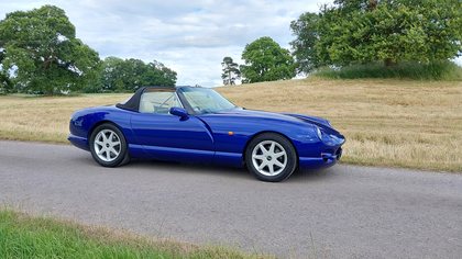 TVR Chimaera 500 Imperial Blue 1998 – lots of upgrades!