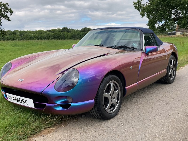 Sold 1997 TVR Chimaera in Reflex Purple 31k miles!