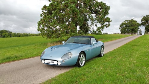 sold - TVR Griffith SE No35 2001 Ice Blue. VENDIDO