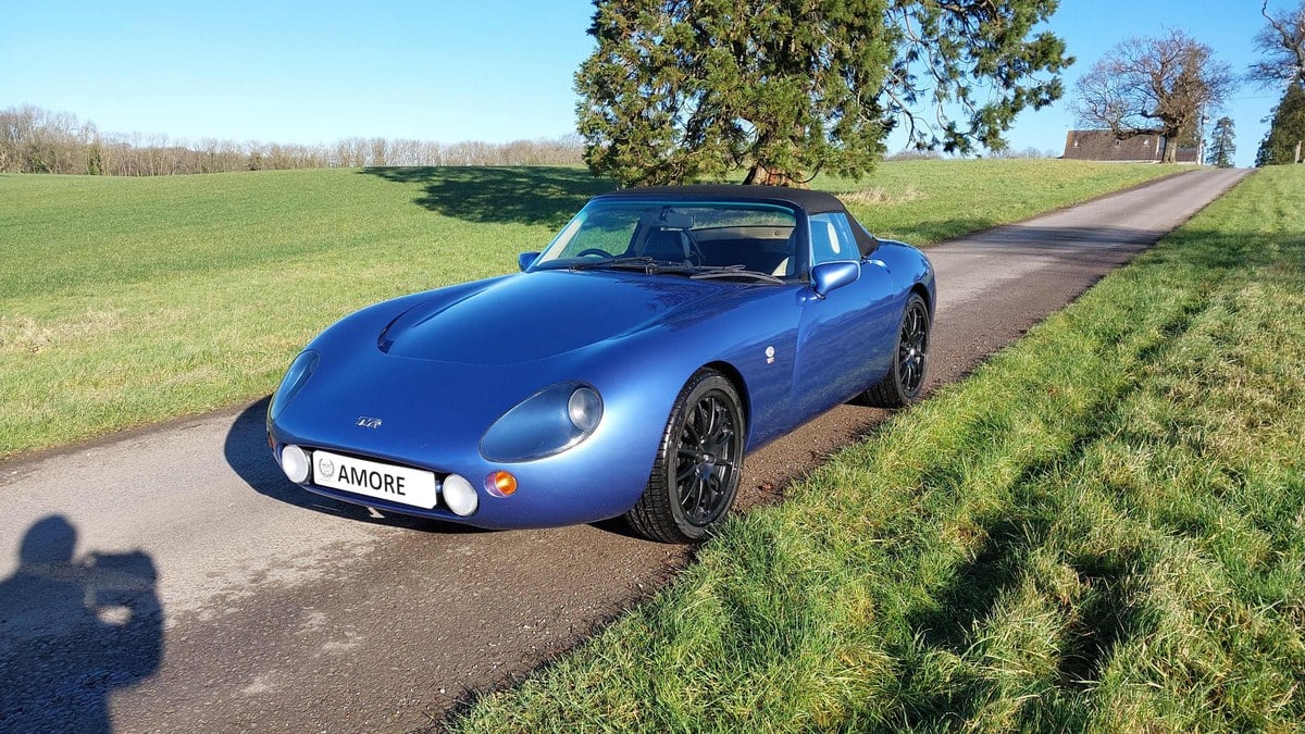 1996 TVR Griffith Blue Manual 5 speed Right Hand Drive in United 1996 TVR Griffith Blue Manual 5 speed Right Hand Drive in United