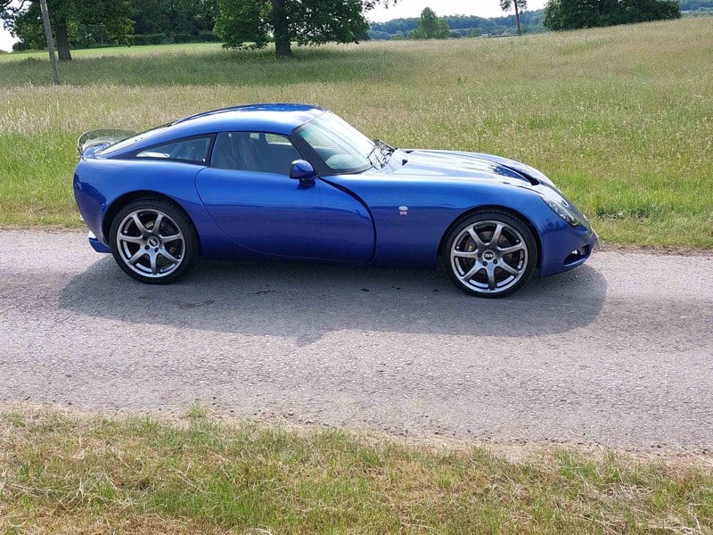 TVR T350C 4.3 Powers Engine Cosmos Blue!