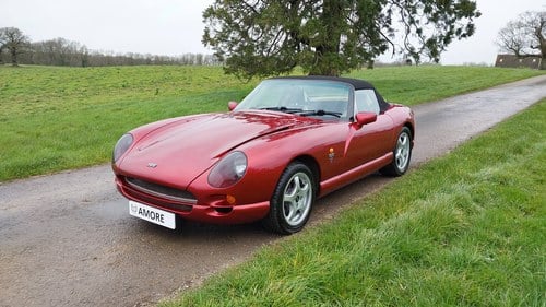 TVR Chimaera 400 1997 Cherry Pearl 75k miles Body-Off Resto SÅLD