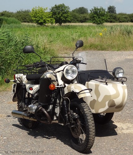 2011 Ural Sidecar Outfit UK Gobi Edition Serviced & ready to ride SOLD