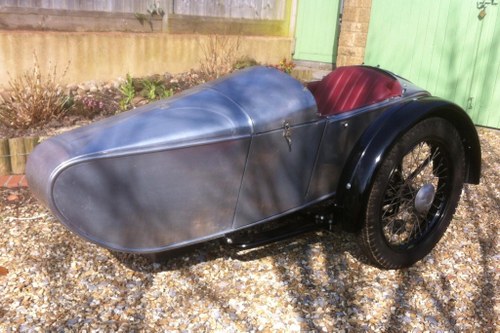 c.1945 VP sports sidecar Zu verkaufen durch Auktion