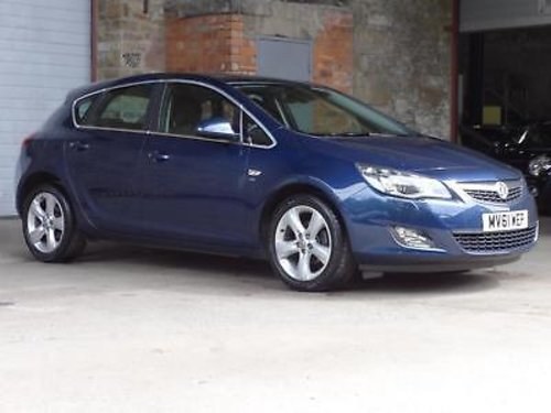 2011 Vauxhall Astra 1.6 i VVT 16v SRi 5DR SOLD