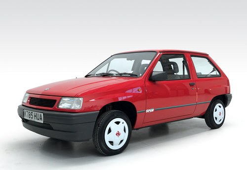 1993 Vauxhall Nova 1.2i Spin with just 3,200 miles!! SOLD