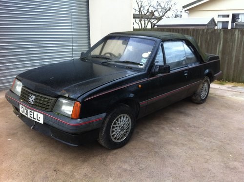 Lot 62-A 1986 Vauxhall Cavalier 1.8 auto cabriolet-17/06/18 For Sale by Auction