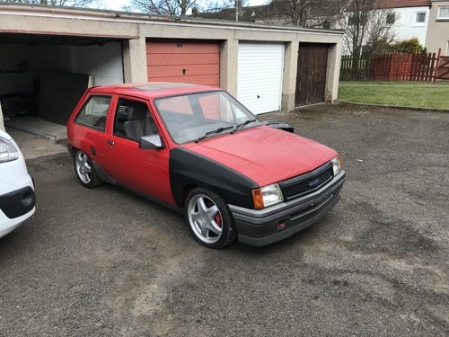 1989 Vauxhall Nova Gte unfinished project For Sale