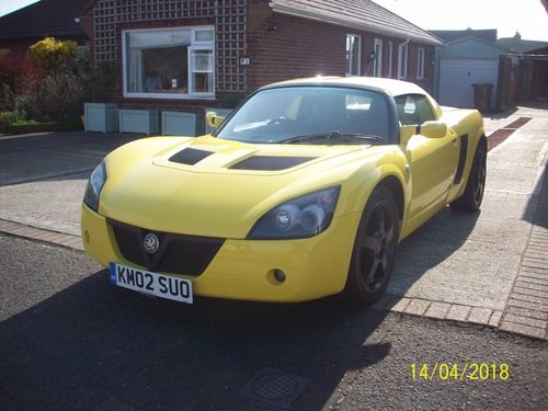 2002 Vauxhall vx220 lightening yellow In vendita